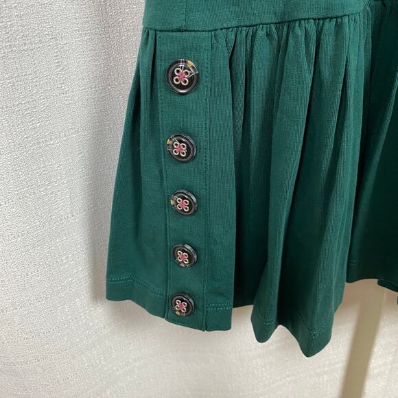 Matilda Jane Dark Green Big Ruffle Pants With Button Detail Sz.M - Picture 12 of 14